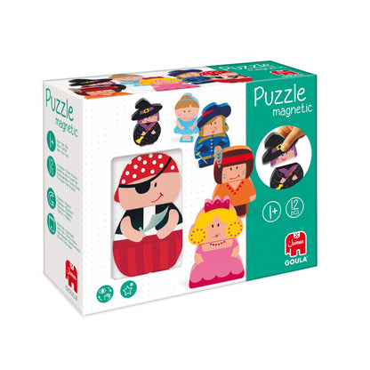 Magnetic Interchangeable Characters Puzzle - product image - Jumboplay.com
