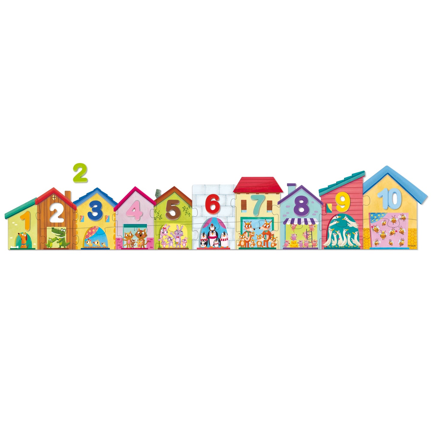 Puzzle 1-10 - product image - Jumboplay.com