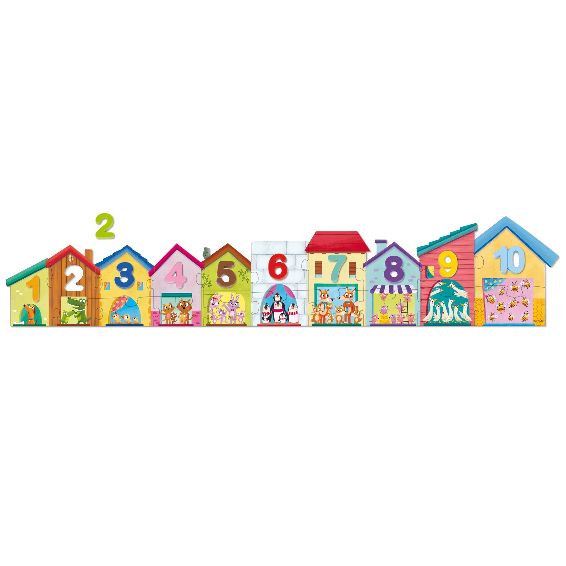 Puzzle 1-10 - product image - Jumboplay.com