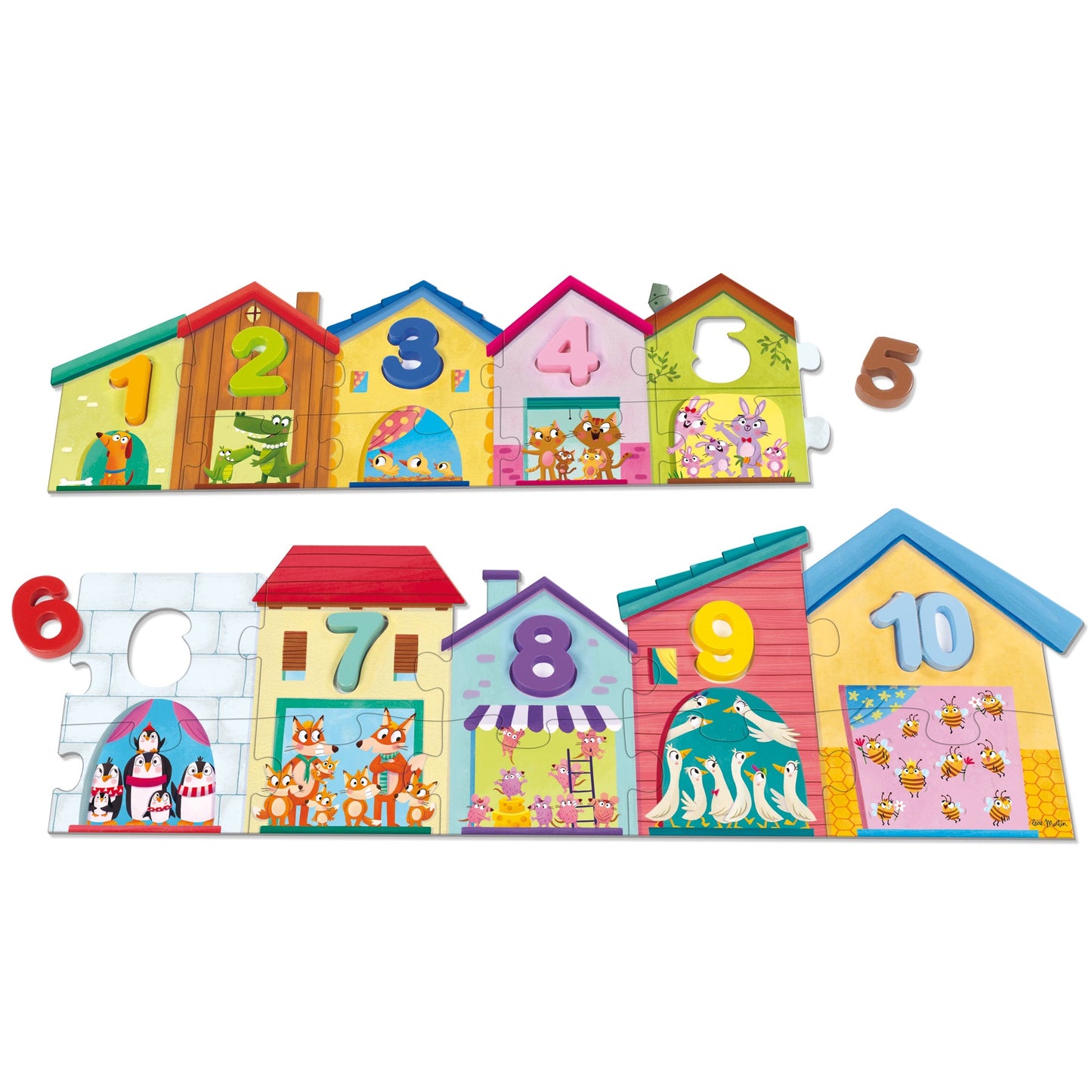 Puzzle 1-10 - product image - Jumboplay.com