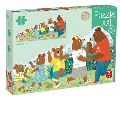 Puzzle XXL Bear Family - product image - Jumboplay.com
