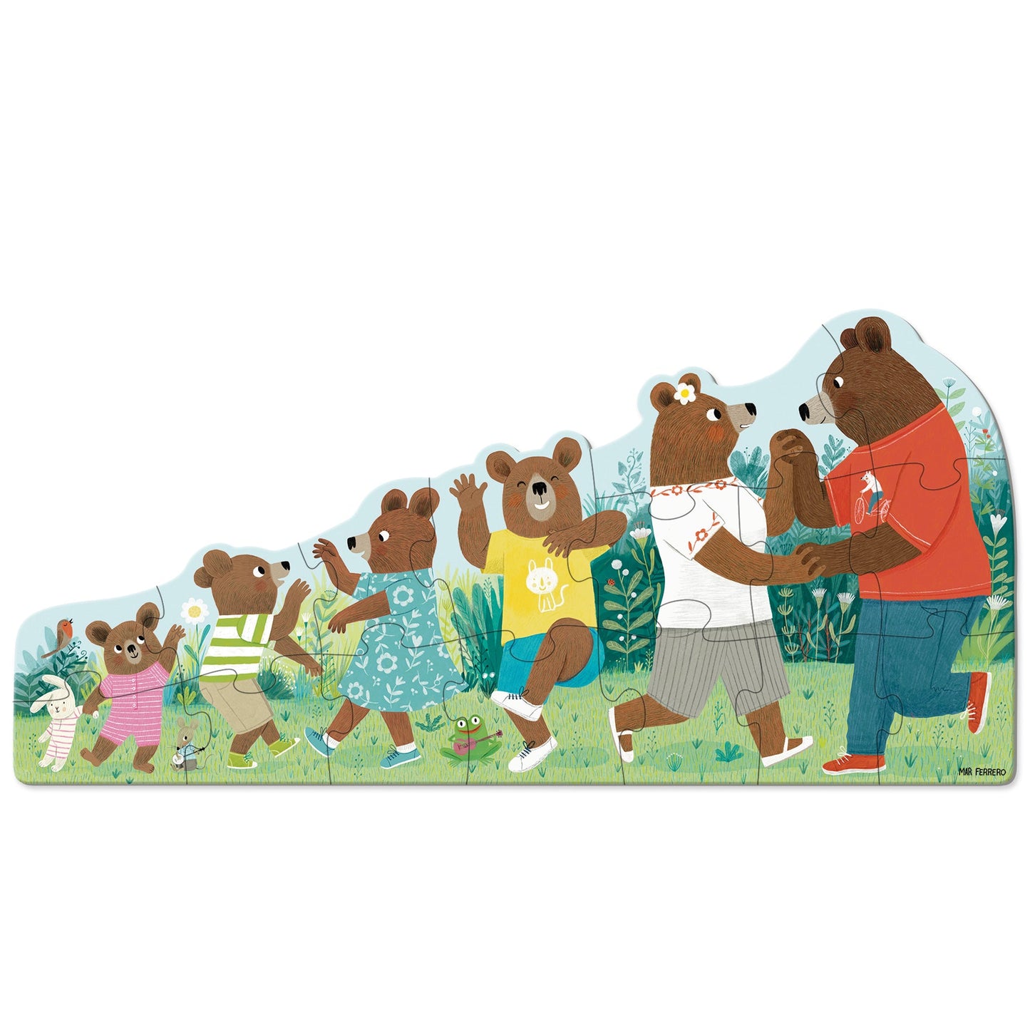 Puzzle XXL Bear Family - product image - Jumboplay.com