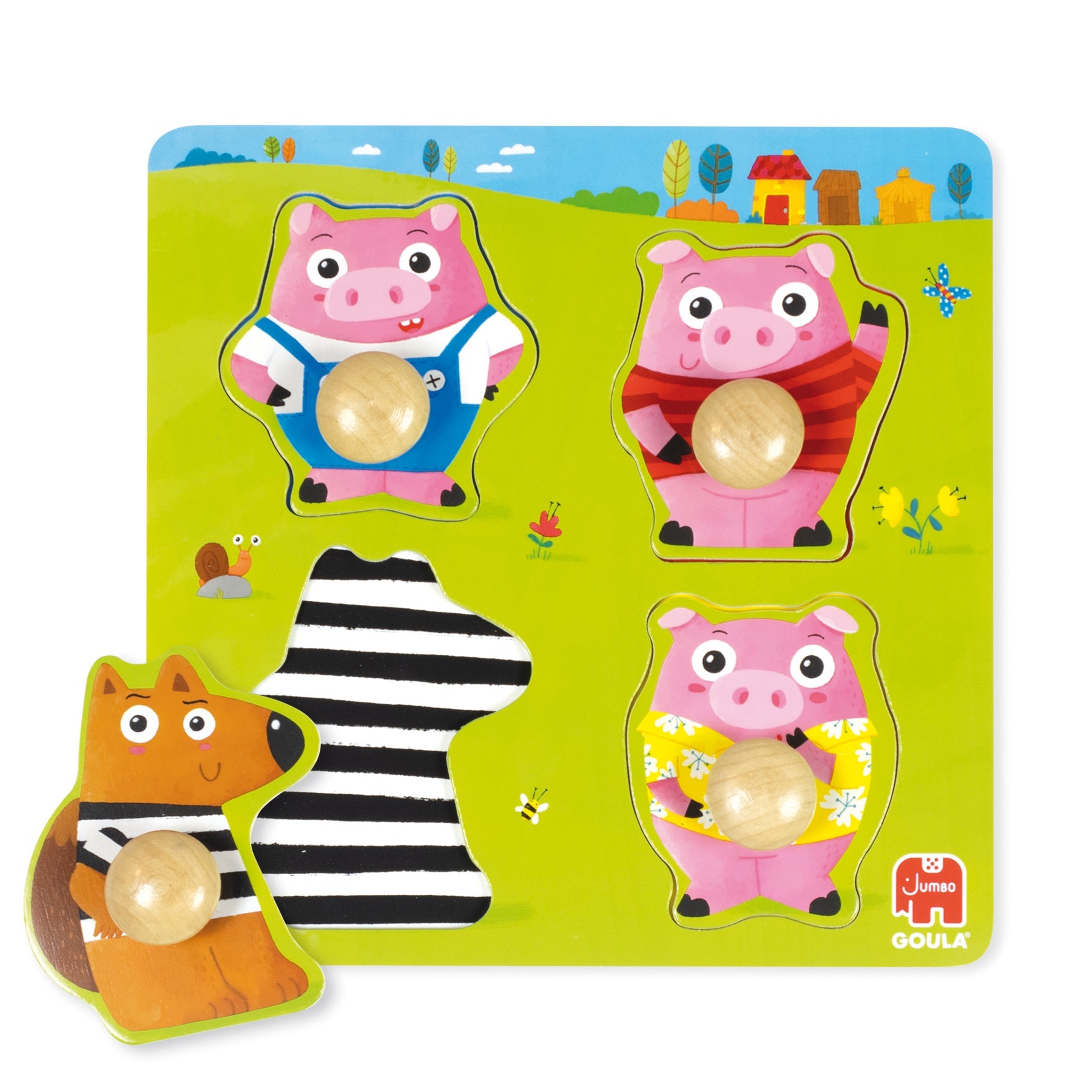 3 Little Pigs Puzzle - product image - Jumboplay.com