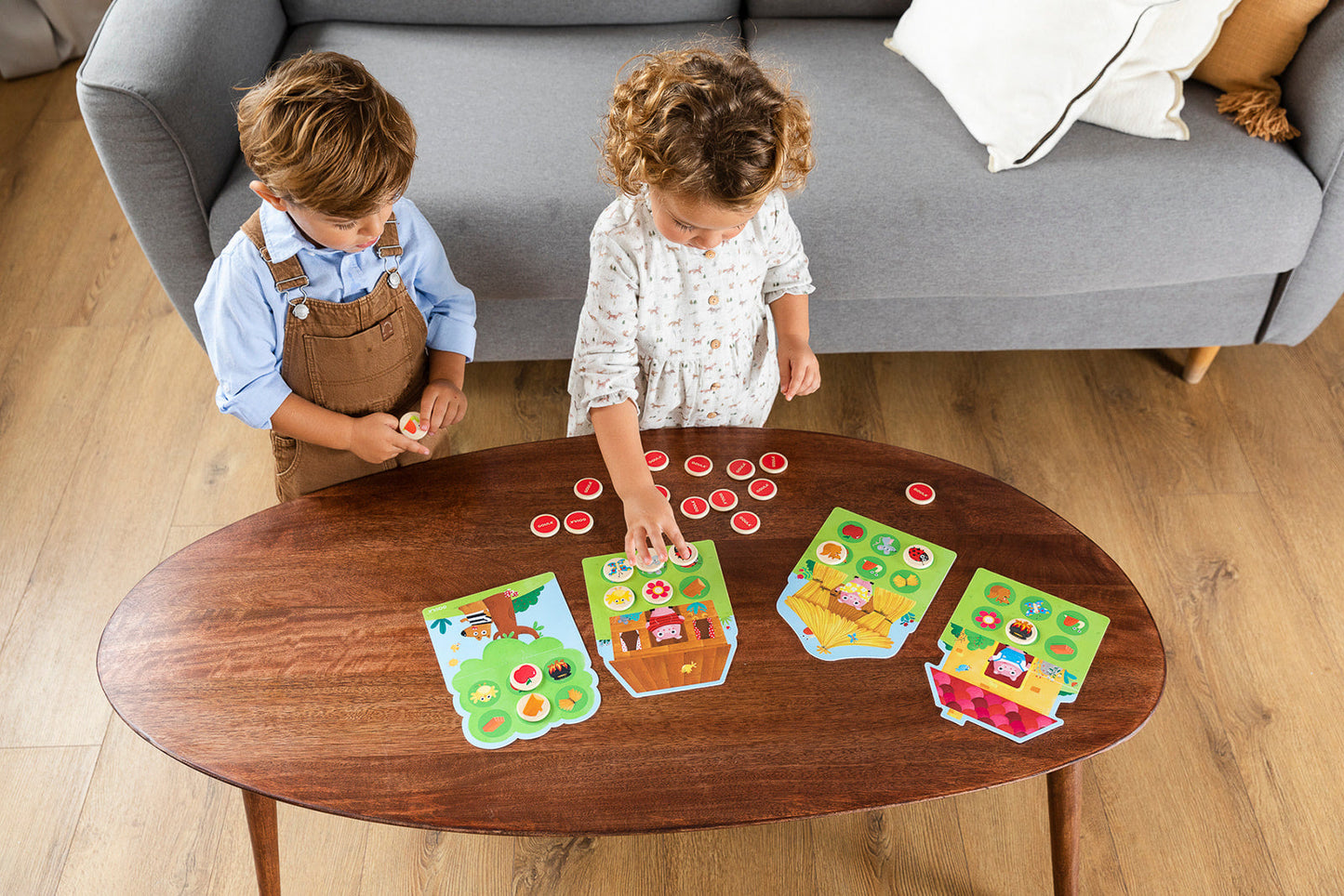 3 Little pigs Memo&Loto - product image - Jumboplay.com