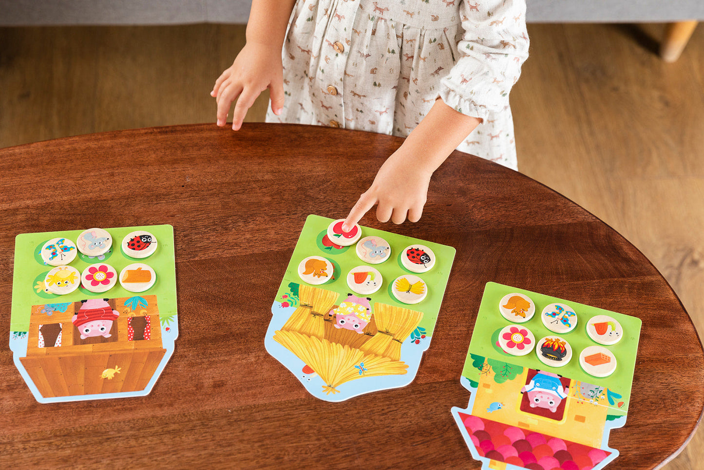 3 Little pigs Memo&Loto - product image - Jumboplay.com