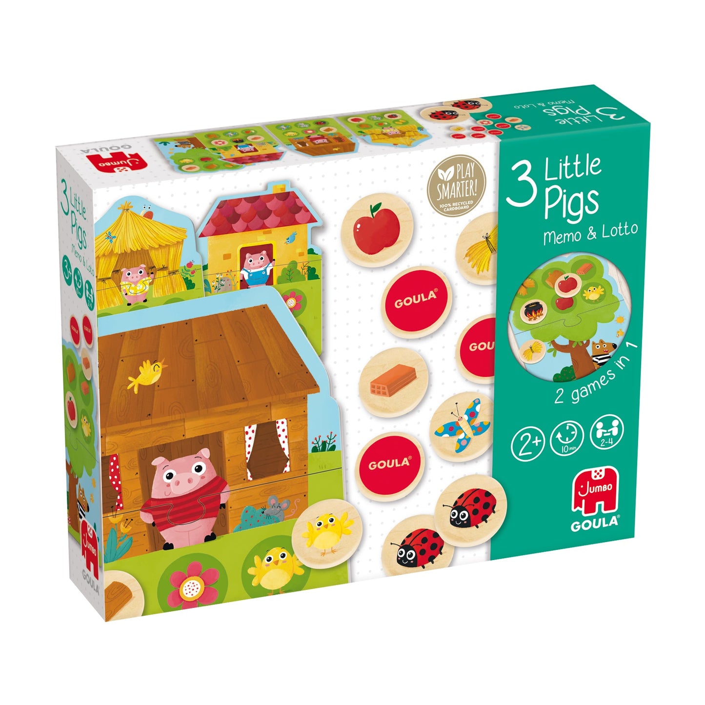 3 Little pigs Memo&Loto - product image - Jumboplay.com