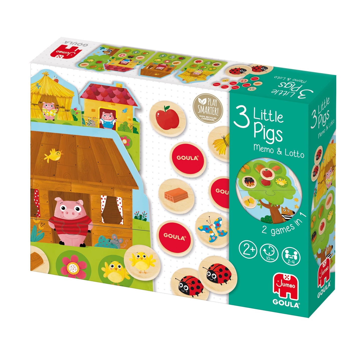 3 Little pigs Memo&Loto - product image - Jumboplay.com