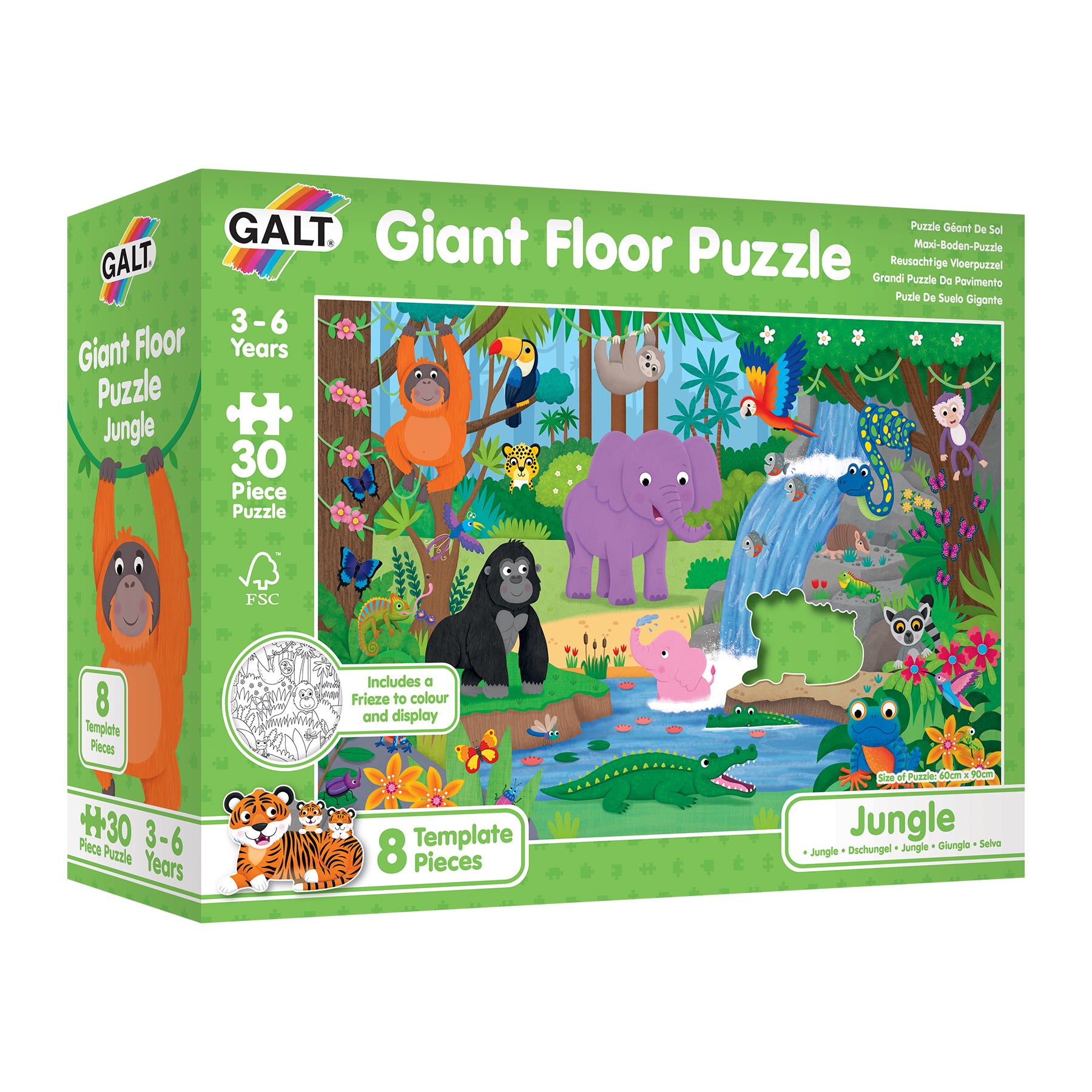 Giant Floor Puzzle: Jungle