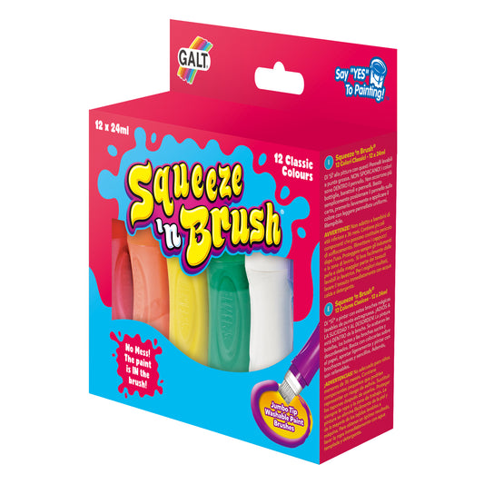 Squeeze 'n Brush - 12 Classic Colours