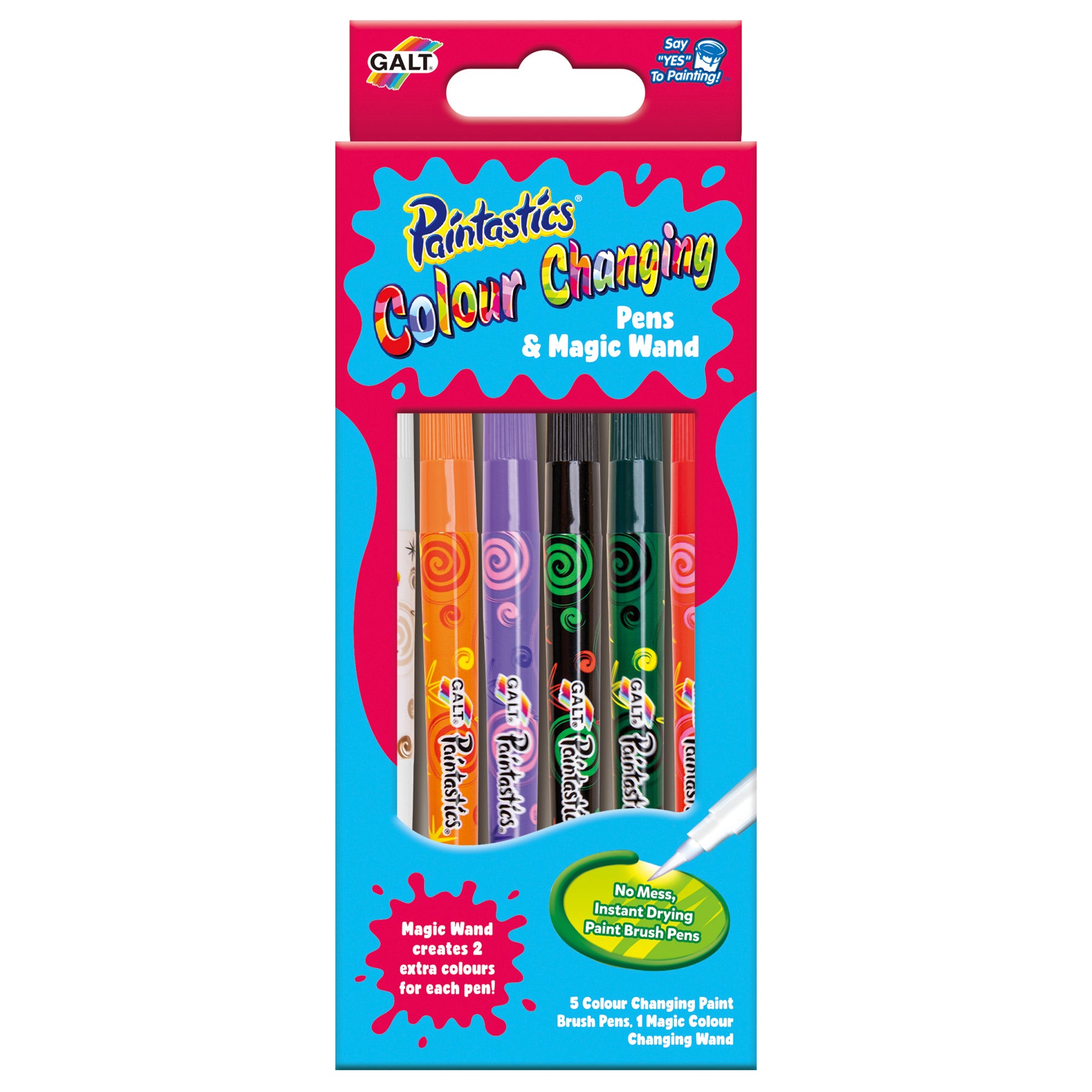 Paintastics  - 5 Colour Changing Pens & Magic Wand